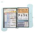 Aluminum A4 Paper Clipboard Document Holder Writing Board Paper Clip Holder for Office Home, 31cm x 22.5cm. 