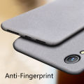 Biruiqu For VIVO Y1s Shockproof Anti Slip Soft TPU Sandstone Matte Back Case Cover. 