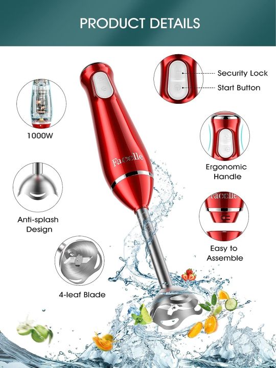 Hand%20Blender%20800W,%20Facelle/Aoroic/Cronier%204-In-1%20Immersion%20Hand%20Held%20Blender,%20Stick%20Blender%20with%20Chopper,%20Beaker,%20Whisk%20for%20Smoothie,%20Baby%20Food,%20Sauces,%20Puree,%20Soup%20-%20Image%207