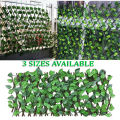 Small, Medium & Large Size Extension Type Garden Buildings Fence Artificial Green Leaf Branch Bucolic. 