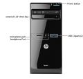 HP PRO 3500 PC With SSD - Core i5 3rd Gen 3470 Processor Upto 3.60Ghz - RAM 8GB DDR3 - 500GB Hard Drive - 128GB SSD -  Windows 10 (Activated). 