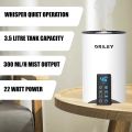 Dsp Appliances 2110 Ultrasonic Cool Mist Humidifier With Remote Control and Digital LED Display For Dryness, Cold And Cough, for Home Office Adults and Baby Bedroom (1 Year Warranty) (3.5L, 22W, White). 