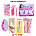Body Hair Removal Makeup Deals Pack Of 5 Products. 