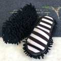 【FUN LIVE】 House Cleaning Brush Floor Ground Cleaning Tools Lazy Slippers Cleaning Cloth 1Pair Microfiber Novelty Slippers Style Mops. 