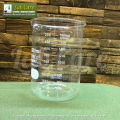 2000 ml IwakiPyrex-Beaker, Low Form Griffin, Borosilicate 3.3 Glass, Double Scale, Graduated. 