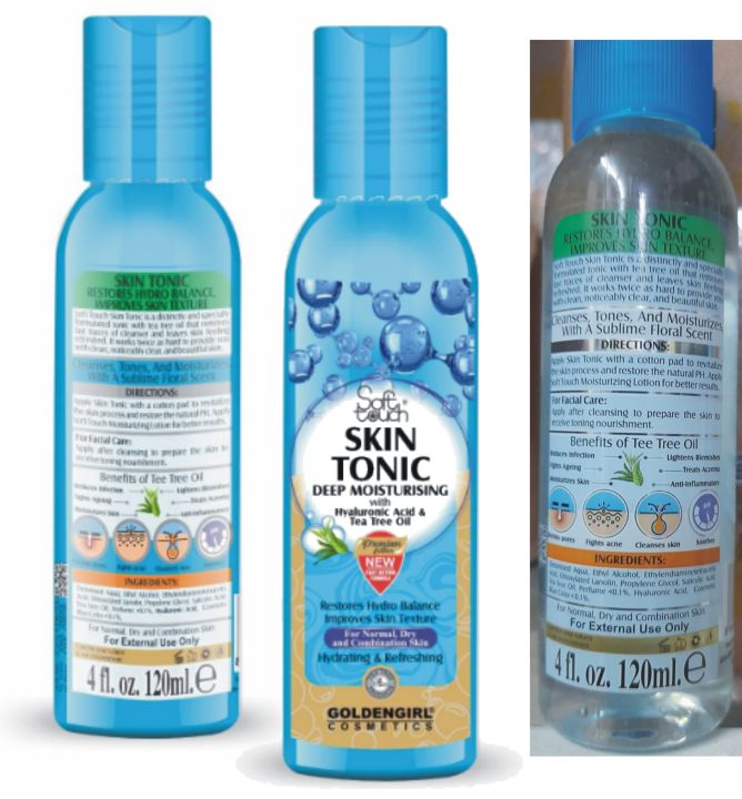 Soft Touch - Deep Moisturising hydrating & refreshing Skin Tonic (120ML)