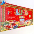 LUDO Board Game 2 in 1 Ludo Truck Art 4 Players, & 6 Players, Family Entertainment Game Attractive Design. 