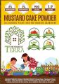 100% Pure Mustard Cake Powder Fertiliser Manure 500Gm for Plants - Organic & Natural Growth Boosters - Complete Plant Food - Indoor & Outdoor Plants. 