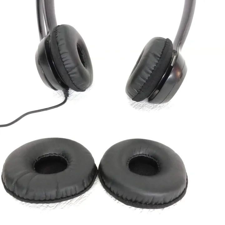 Logitech%20H390%20Ear%20Pads%201%20Pair%20Soft%20Memory%20Foam%20Replacement%20Cushions%20for%20headgear%20,%20Comfortable%20Protein%20Leather,%20Noise-Isolating,%20Easy%20Install,%202%20paces%20%20Durable%20headphones%20Ear%20Cups,%20%20Foam%20Best%20H%20390%20Earpads%20Thick%20Quality%20H390%20headset%20ear%20pad%20covers%20sponge%20-%20Image%203