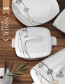 Melamine Square dinner set  72pieces ARKON- Classy. 