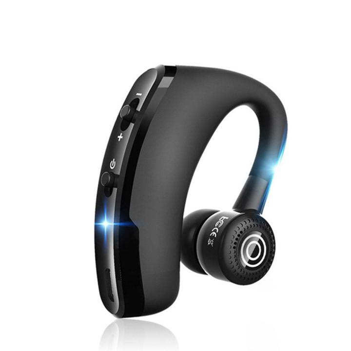 V9 Bluetooth Headset Wireless Hands-Free Business Drive Call Sports For Iph-one Samsung
