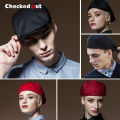 Chef hat waiter beret fast food restaurant restaurant kitchen chef work men and women cap peak cap Korean version. 