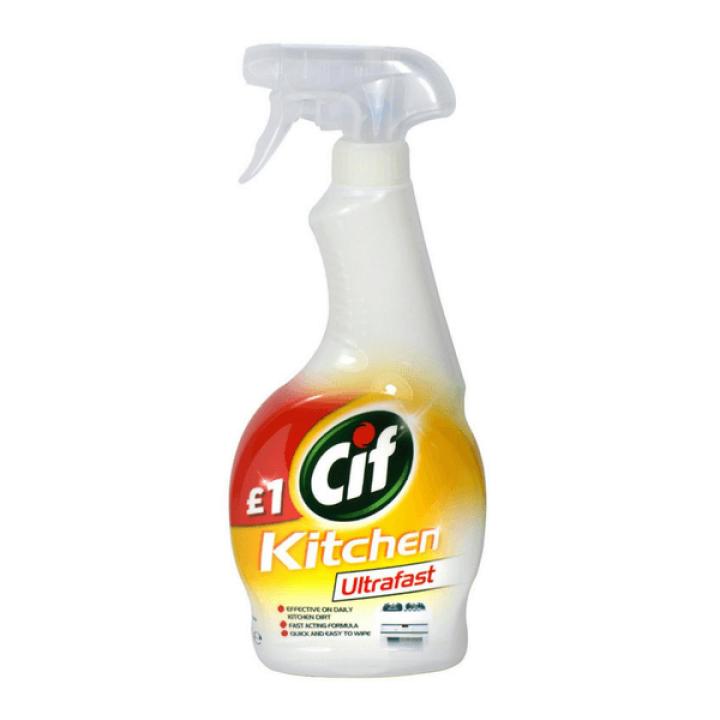 Cif Ultrafast Kitchen Cleaner 450 ml (𝐢𝐦𝐩𝐨𝐫𝐭𝐞𝐝 & 𝐨𝐫𝐢𝐠𝐧𝐚𝐥)