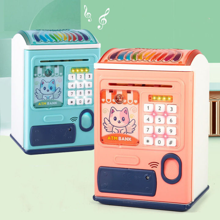 ATM Machine, Piggy Bank, Electronic ATM Machine, Money saving Box for ...