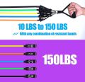 11-Piece Power Exercise Resistance Band Set - 5-in-1 Fitness Equipment for Men & Women (Imported)". 