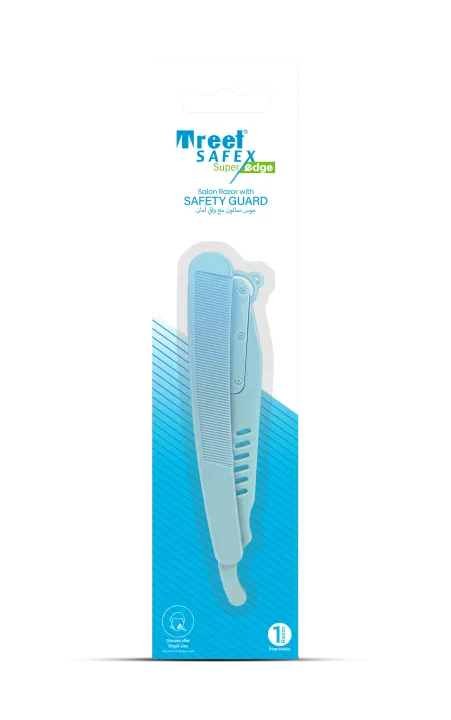 Treet Razor Pink Treet Safex Super Edge Salon Razor With Safety Guard | Daraz.pk