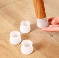 PACK OF 4 Chair Leg Floor Protectors Silicone Furniture Leg Caps Protection Cover. 