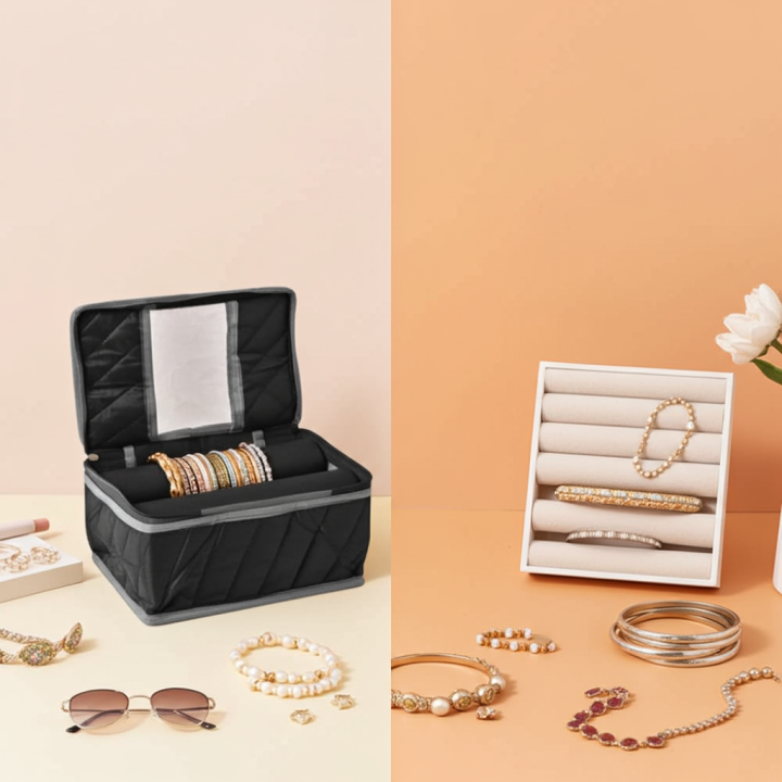 Customize%20Jewellery%20Organizer%20%E2%80%93%20Organizer%20%E2%80%93%20Storage%20Box%20%E2%80%93%20Storage%20Bag%20%E2%80%93%20Storage%20Organizer%20%E2%80%93%20Storage%20%E2%80%93%20Elegant%20Multi-Compartment%20Bangle%20Holder%20For%20Travel%20&%20Home%20Clutter%20Free%20Jewelry%20Storage%20Solution%20-%20Image%202