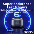 [Ready stock free shipping cod] S16 original Sony Bluetooth speaker high definition stereo outdoor high low bass long battery music meter low bass. 