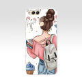 Soft TPU Honor 7X Case Cover Drawing Painted 5.93 Huawei Honor 7X Case Phone Back Protective Silicone Case Honor 7 5. 