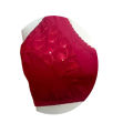 Non Padded Bra for Women with Chikan Embroidery Classic Cotton Bras for Women's with Adjustable Wide Straps. 