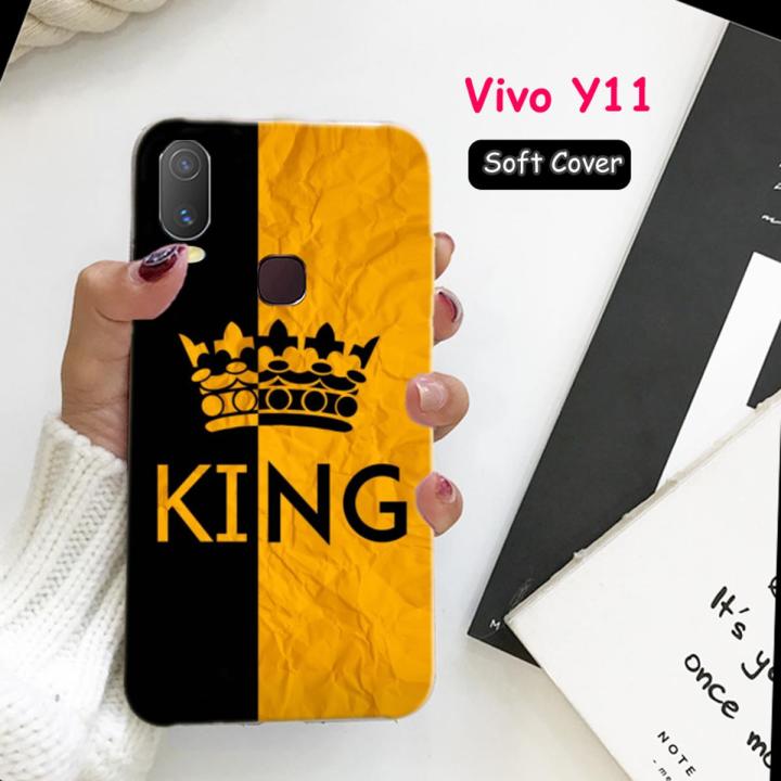 Vivo_Y11 Back Cover Boys King Style Mobile Back Pouch Airbag