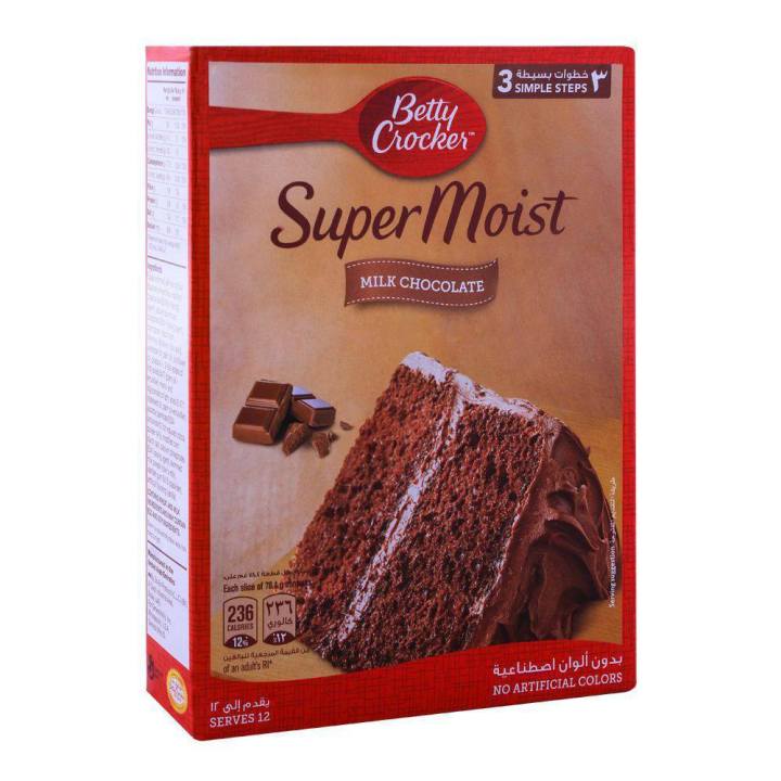 Betty Crocker Super Moist Milk Chocolate Cake Mix 500g