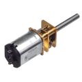 N20 DC 3V-6V gear motor small metal gear long shaft. 