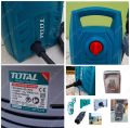 TOTAL Pressure Washer - 130 Bar - 1400 Watts - Latest n Improved TGT11316. 