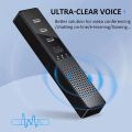 3 in 1 Computer Speakers with Microphone & Hubs USB Conference Speaker, PC Mic for Video Conference. 