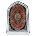 Beautiful Smooth & Durable Luxurious Carpet Style 3D Turkish Design Prayer Mat | Imported Janamaz - Prayer Mats King Size 31 X 47 inches / Jai namaz - High Quality Qleen Jaye Namaz - Turkish Qalin Jaye Nimaz -. 