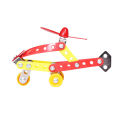 Metal Model Helicopter Manual Assembled Educational Toy Kit Alloy Engineering Super Durable Building Small Plane, Simulation Construction Stem Learning Toys Set Included Tools For Childrens Best Gifts For Boys And Girls. 