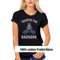 Viking training for Ragnarok shirt Norse gym T-shirt black-Navy men-women-youthv homme plus size tee shirt. 