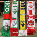 Soccer Fans Scarf Portugal Double-sided World Cup Football Team Fans Scarf. 