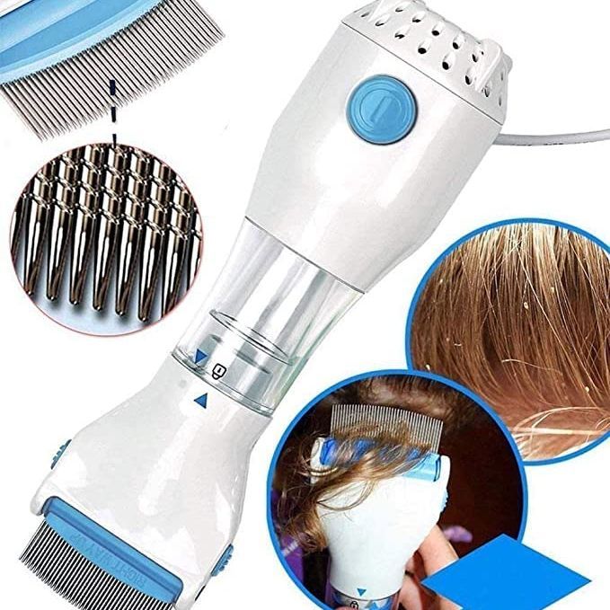 Original Imported Electric Head Lice V-Comb Head Lice Treatment