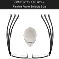 2 In 1 Progressive Multifocal Lens Reading Glasses, Suitable for Hyperopia and Myopia, with Graded Anti Blue Light Automatic Adjustment for Long Vision Glasses 100~ 400. 