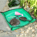 1PC Green Plant Turn Basin Change Soil Flower Mat Operation Floor Mat Household Gardening Planting Tools Waterproof Mat. 