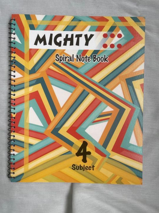 Mighty%204%20subject%20A4%20size%20spiral%20notebook%20-%20Image%203