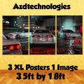 Large Posters Of Your Choice 3 Posters 1 Image Best Quality 3.5ft by 1.8ft. 