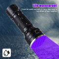 21 LED UV Ultraviolet Flashlight Purple Light Mini Torch Flash Lamp For Pet Urine Stains Portable Black Light Flashlights 1Pcs. 