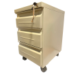 Mobile Pedestal | Storage Drawer with Wheels. 