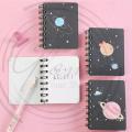 1 Piece Cute Agenda Dream Planet Coil Book Creative Stationery Office Supplies School Notebook Diary Notepad. 