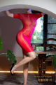 Plus Size Silky Couple Lingerie Women's Black Silk Sundresses, Pajamas, Stockings, Hip Skirts, Fire. 