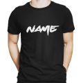 Custom Your Name Printed T-shirt. 