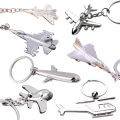 Creative Metal Aircraft Keychain Pendant For Men Women Aviation Enthusiast Gift Personalized Key Ring Backpack Decoration. 