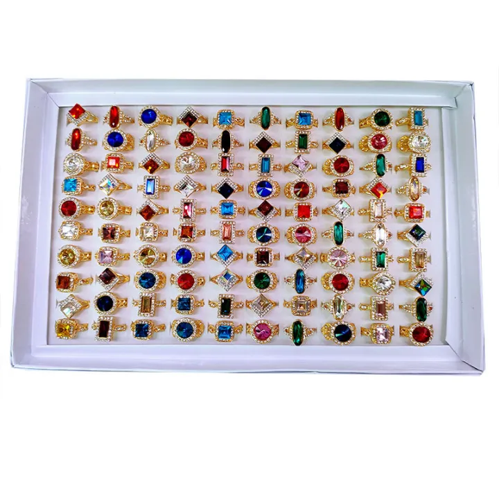 Diamond%20Jewelry%20Ring%20Zircon%20Gem%20Stone%20f%20Rings%20Gold%20Luxury%20Plated%20Exquisite%20Opp%20Bag%20Engagement%20Rings%20for%20Women%20-%20Image%207