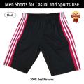 Mens Lounge Pants in Half Length Men Pajamas for Night Wear Short Trouser for Gym Wear Exercise Wear Men's Sporting Workout Fitness Pants Casual  Use. 