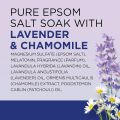 Dr Teal's Pure Epsom Salt Soak, Sleep Blend with Melatonin, Lavender & Chamomile Essential Oils, 3 lbs (Pack of 4) (Packaging May Vary). 