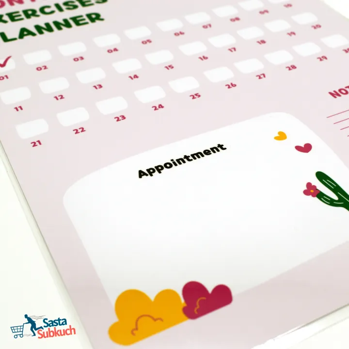 Planner%20for%20Monthly%20Exercises%20For%20Girls%20A4%20Size%20Laminate%20with%20board%20marker%20Organize%20Your%20GYM%20Schedule%20-%20Image%206