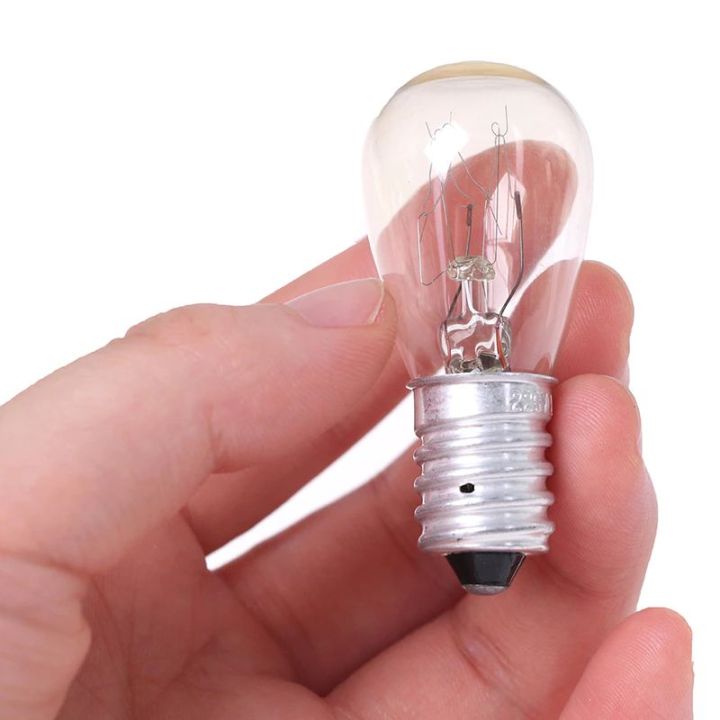 1PCS - E14 230V AC 15W Bulb For Refrigerator Microwave Oven